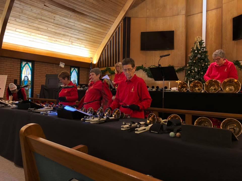 The ensemble in concert at Jenks First United Methodist Church